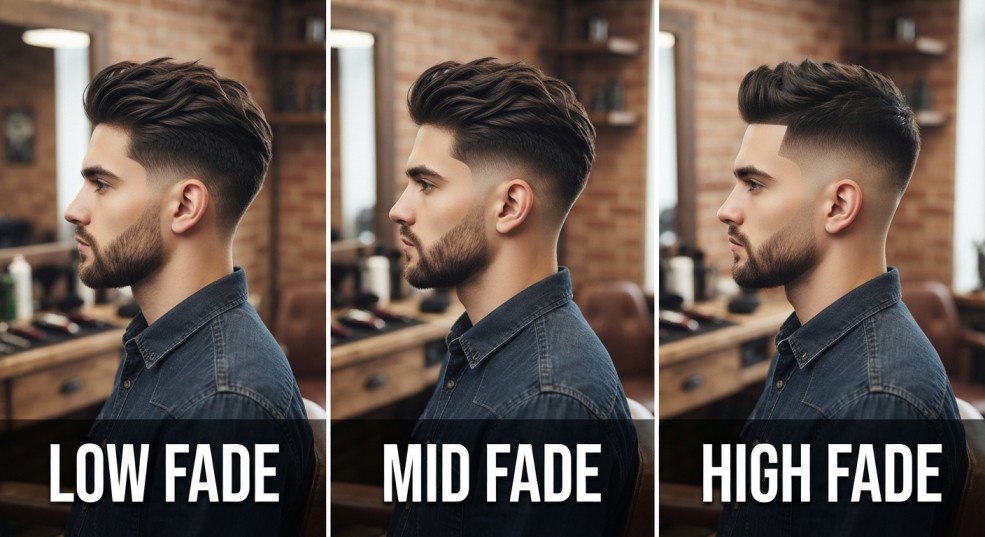 Low Fade vs Mid Fade vs High Fade: What’s the Difference?