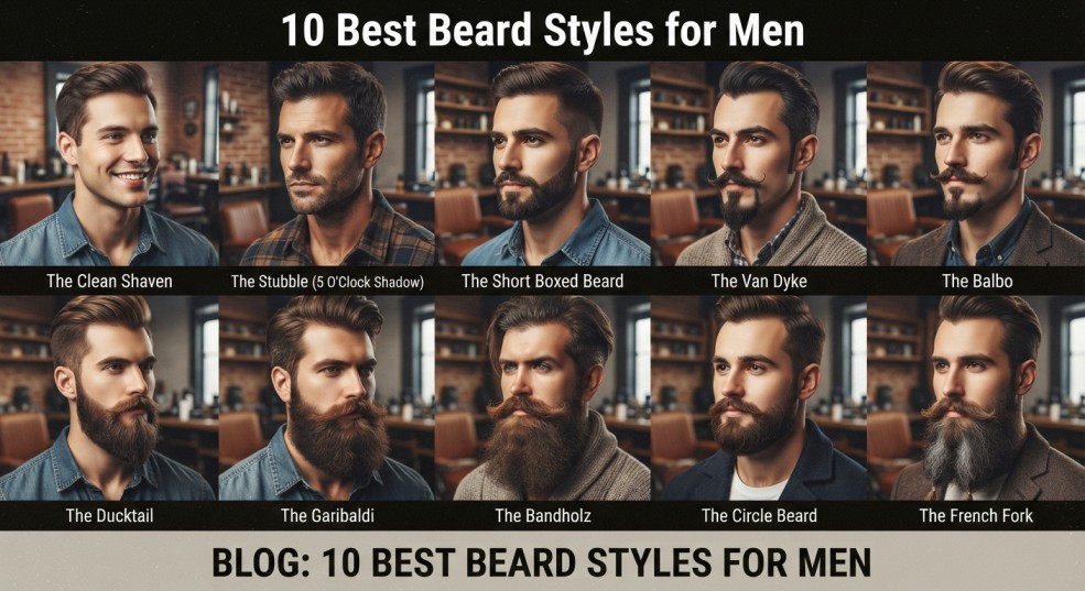 10 Best Beard Styles for Men | Expert Barber Grooming Guide
